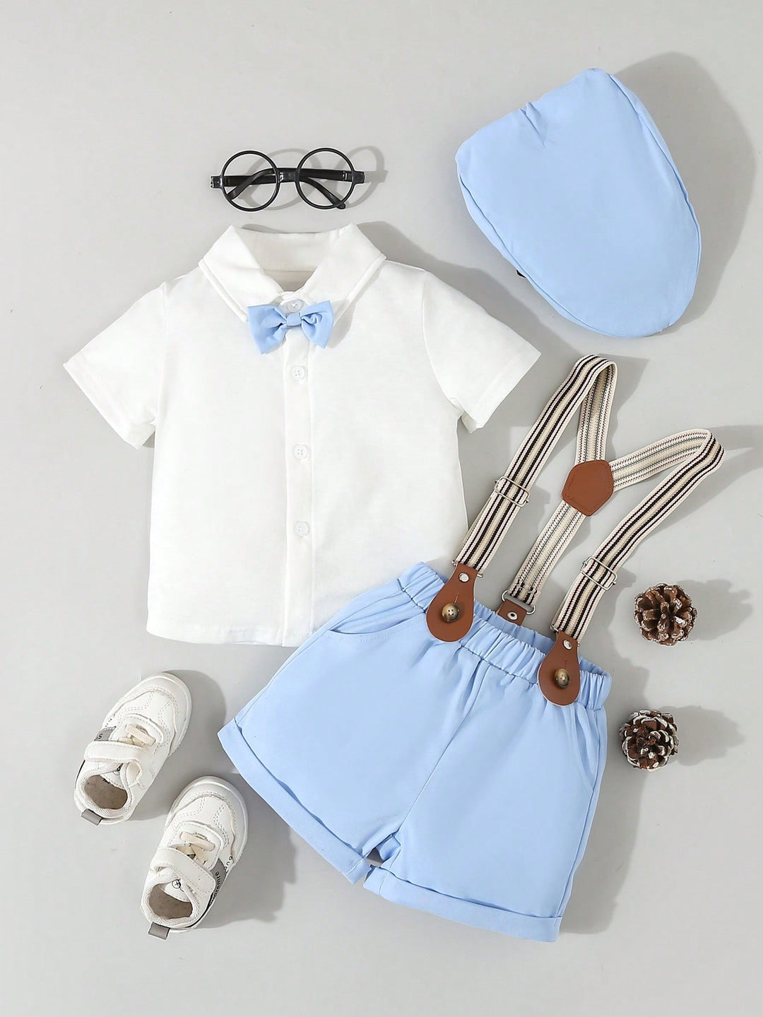 Costum SHEIN, albastru