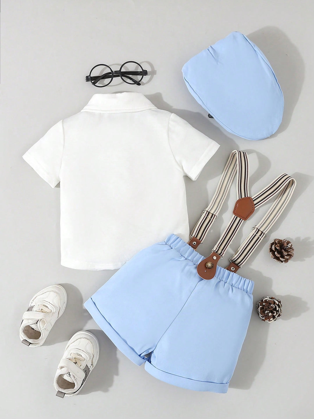 Costum SHEIN, albastru