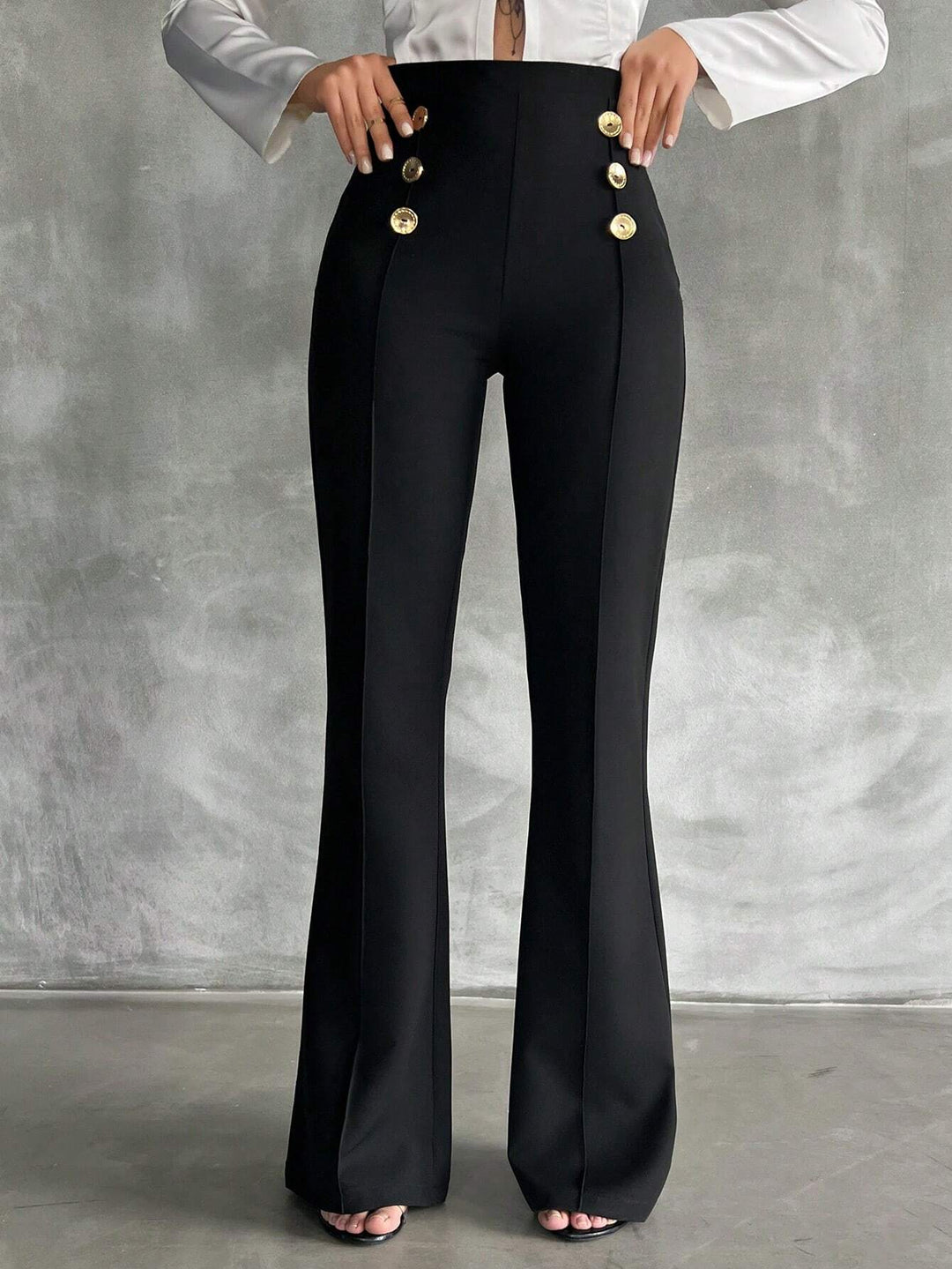 Pantaloni SHEIN, negru