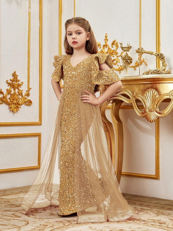Rochie SHEIN, auriu