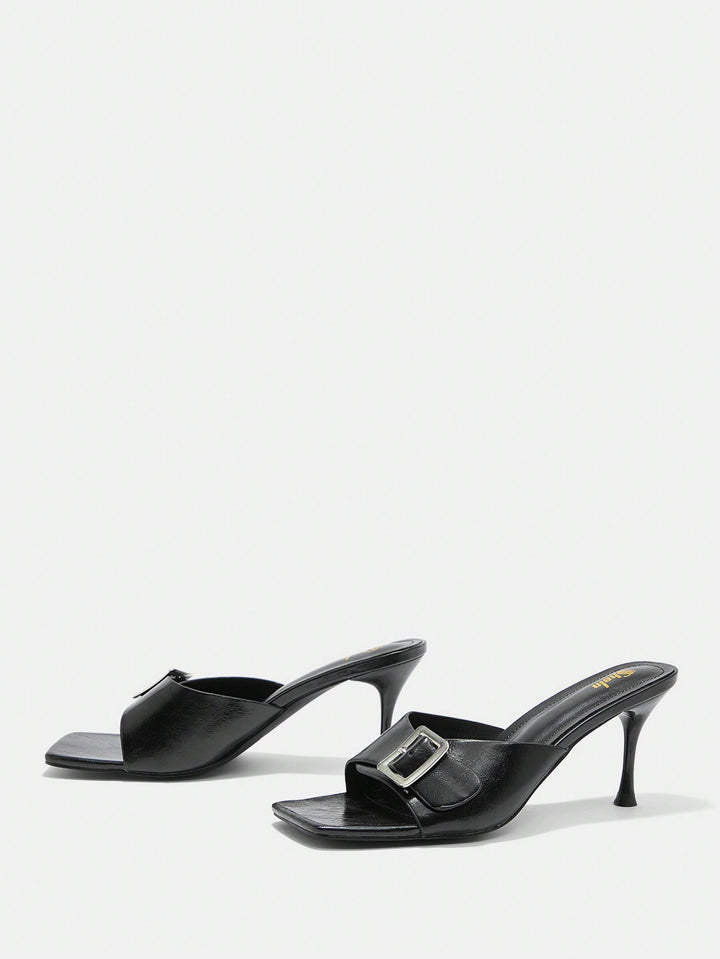 Sandale SHEIN, negru