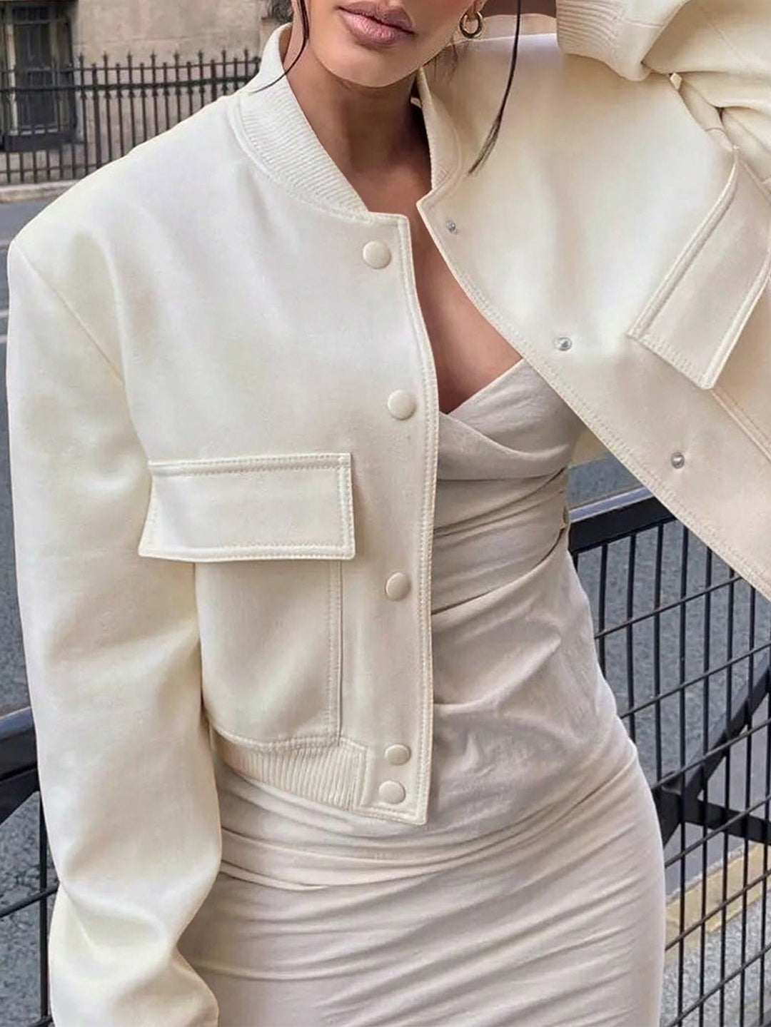 Jachetă SHEIN, bej