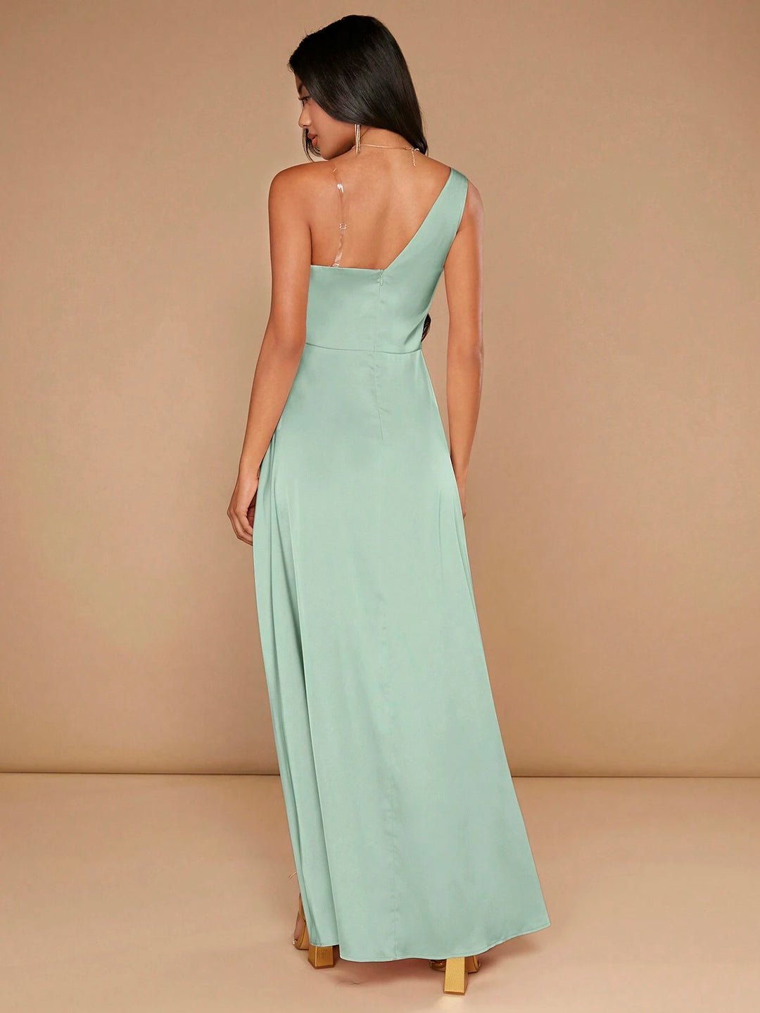 Rochie maxi SHEIN, verde
