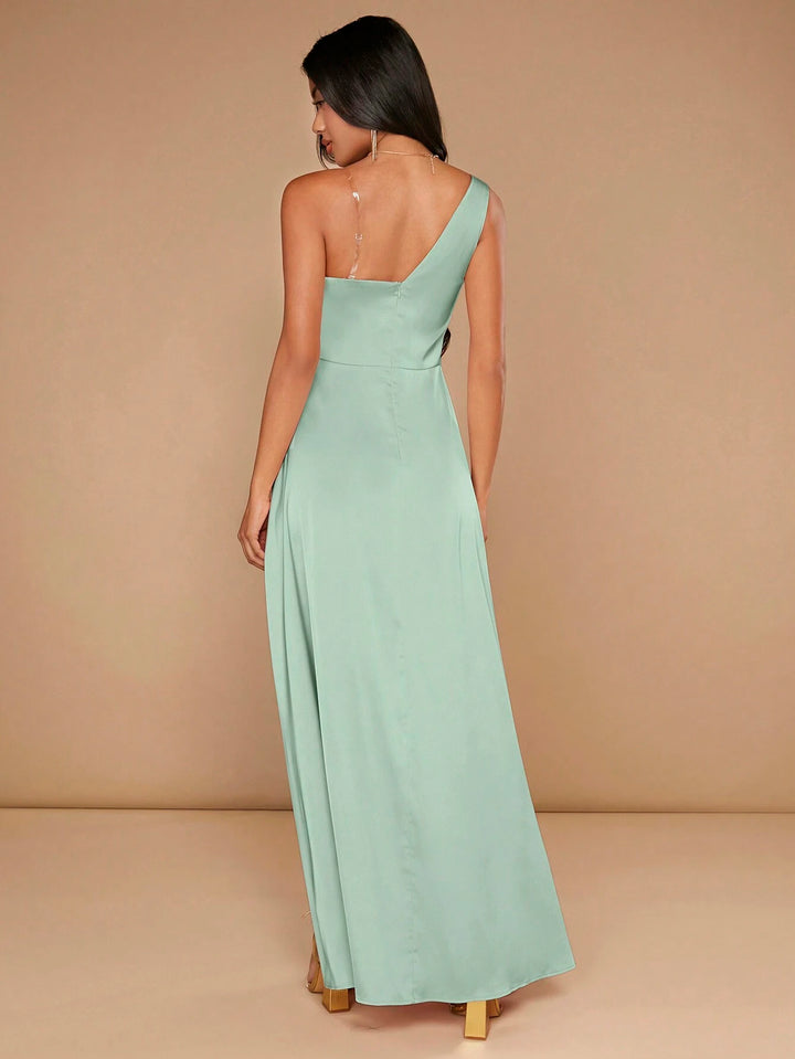 Rochie maxi SHEIN, verde