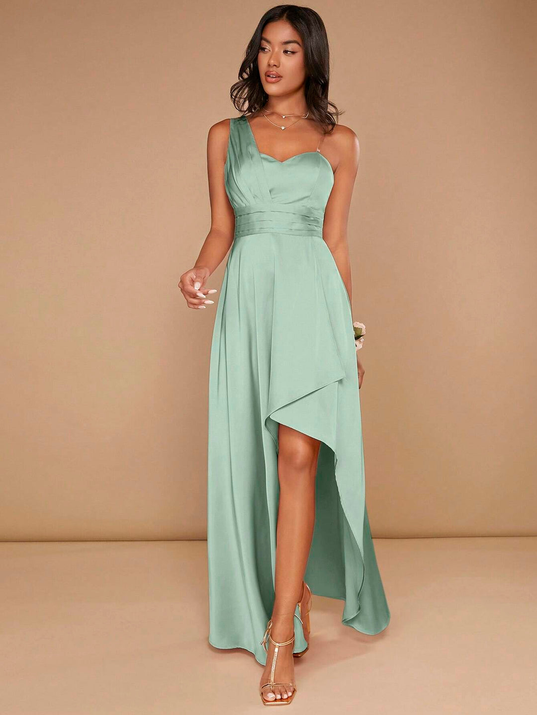 Rochie maxi SHEIN, verde