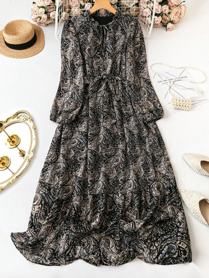 Rochie maxi SHEIN, mix culori