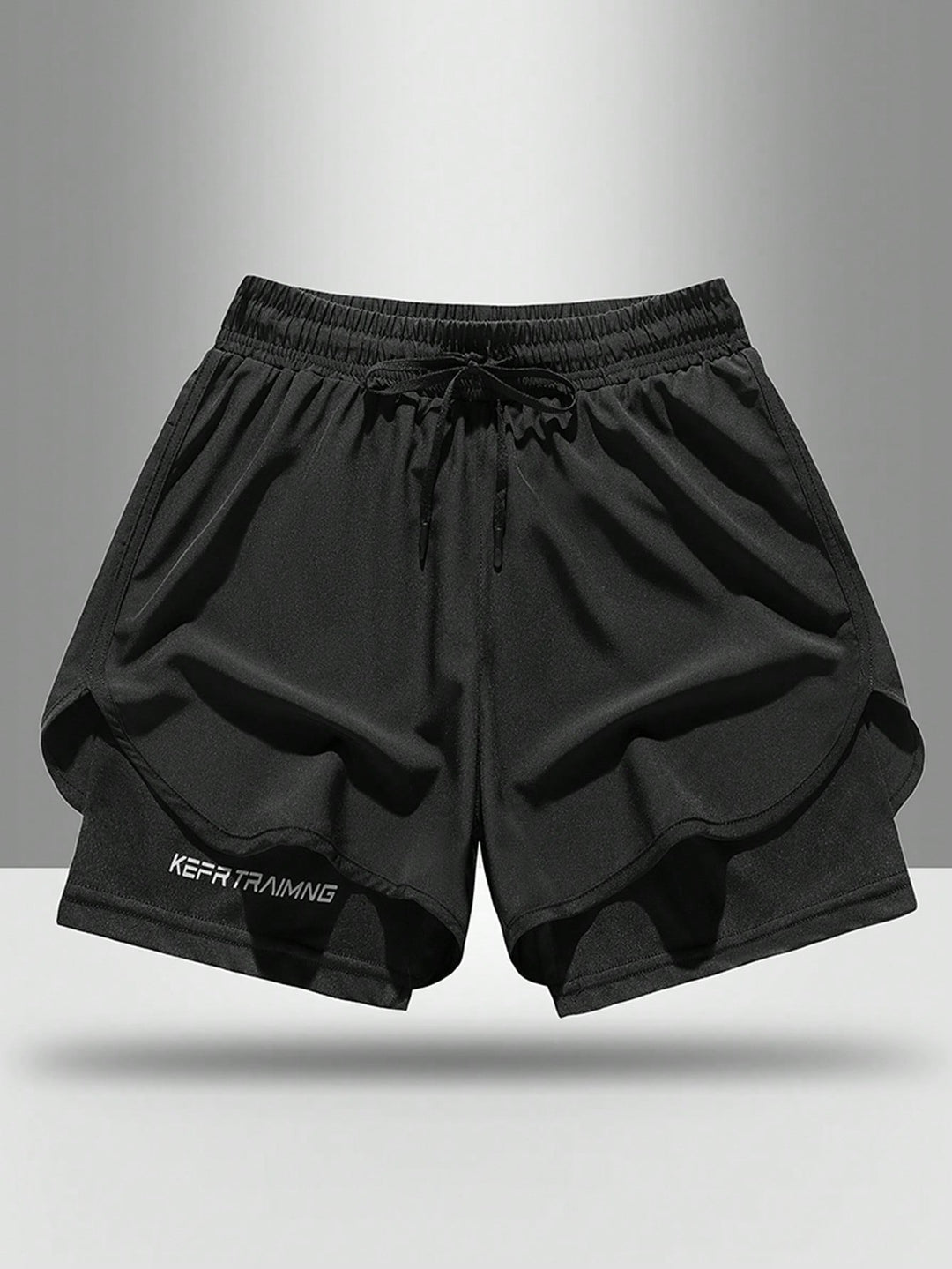 Pantaloni scurți SHEIN, negru