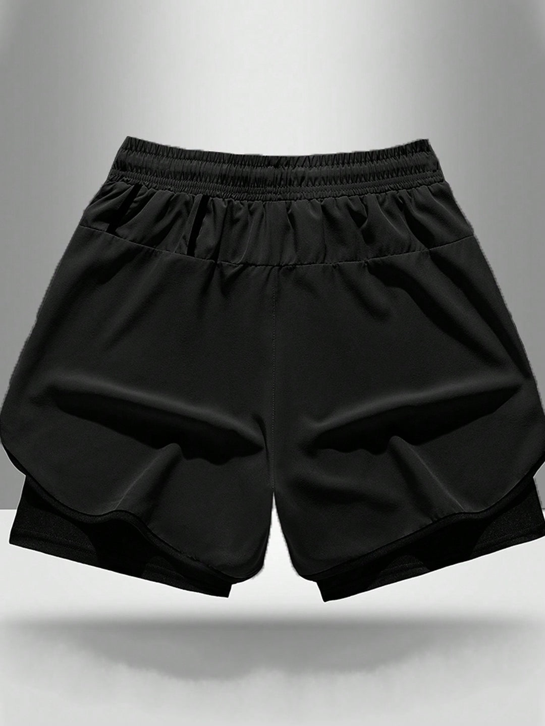 Pantaloni scurți SHEIN, negru