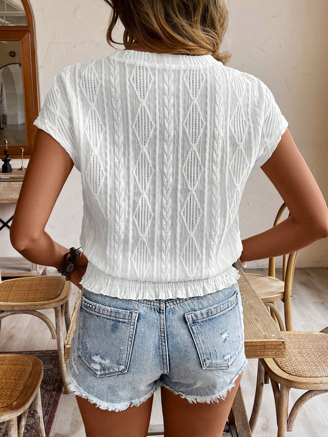 Tricou SHEIN, alb