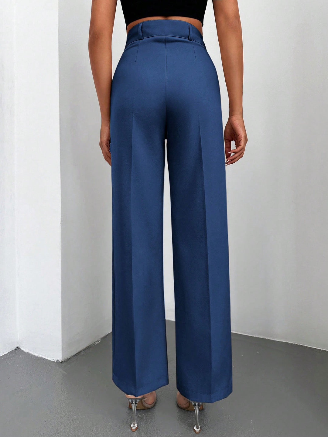 Pantalon SHEIN, albastru