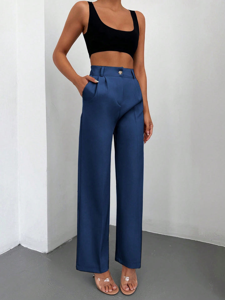 Pantalon SHEIN, albastru