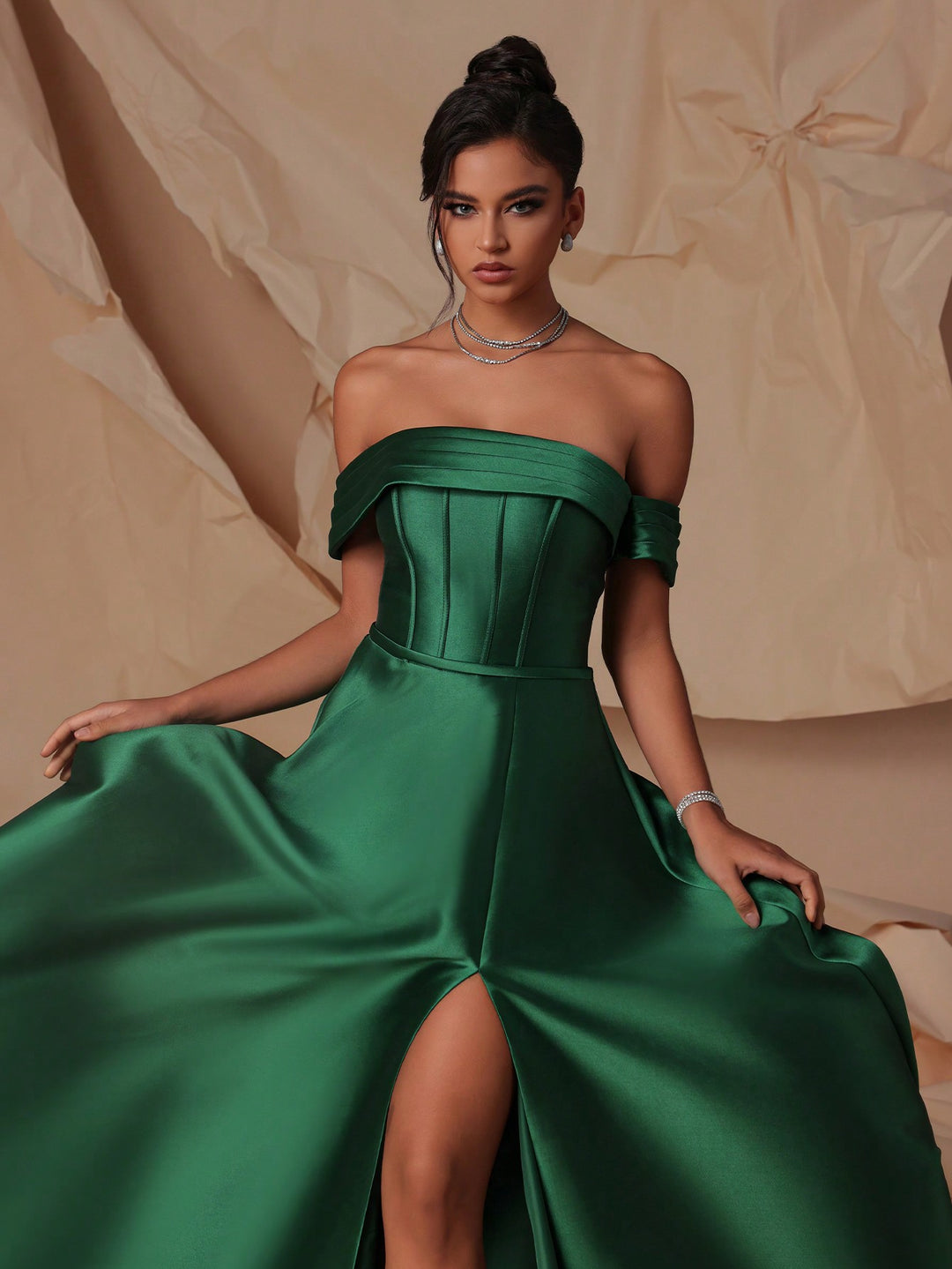Rochie SHEIN, verde