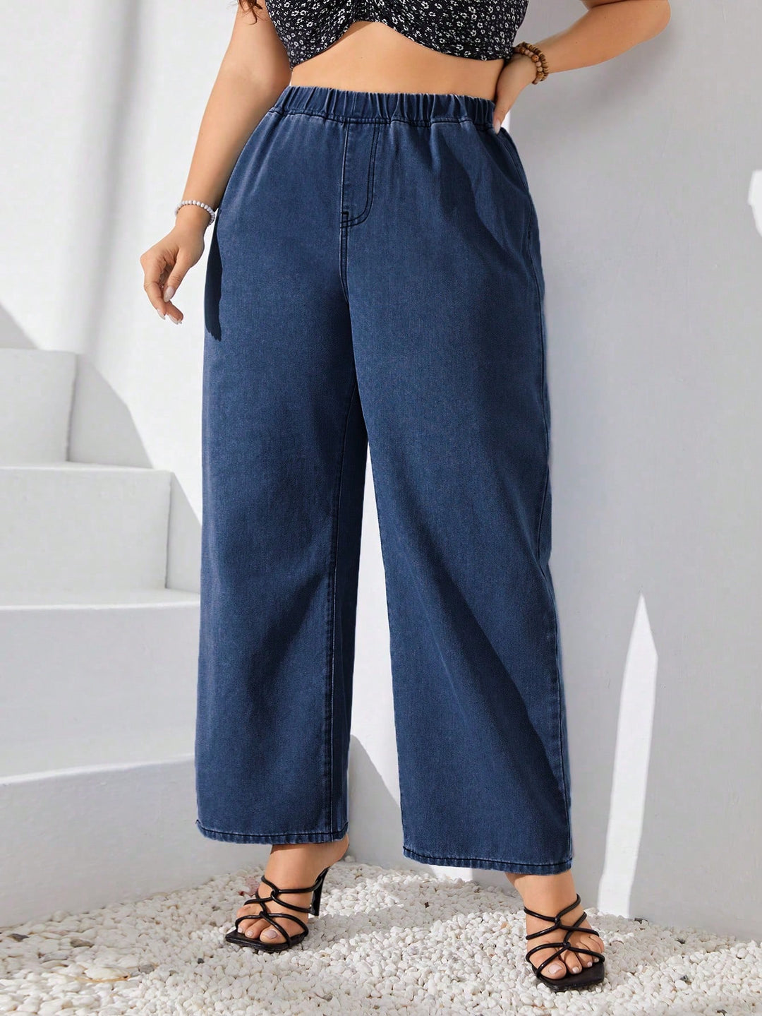Jeans SHEIN, albastru