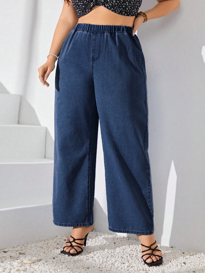 Jeans SHEIN, albastru