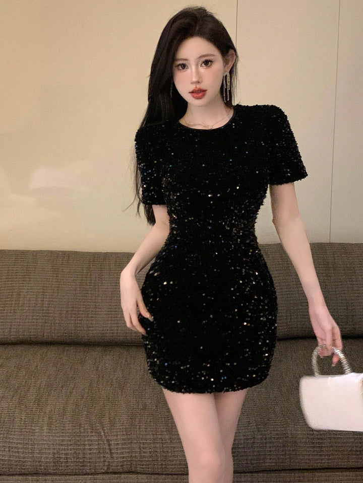 Rochie midi SHEIN, negru