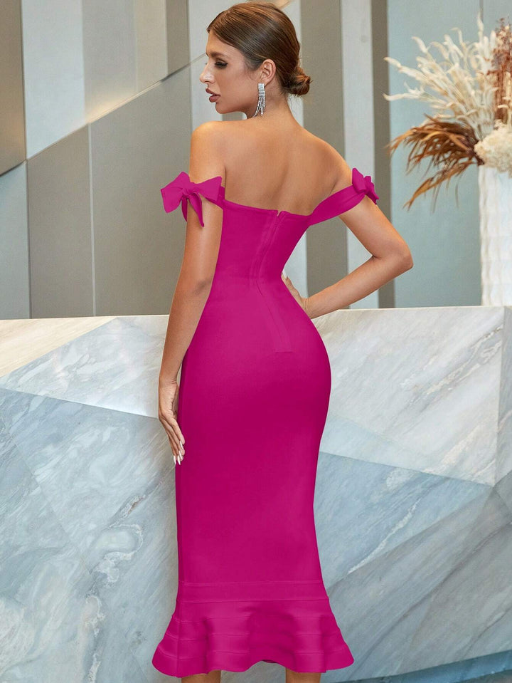 Rochie maxi SHEIN, roz