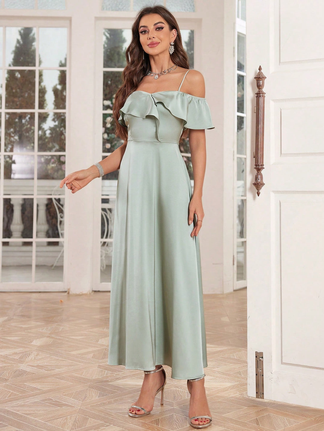 Rochie SHEIN, verde