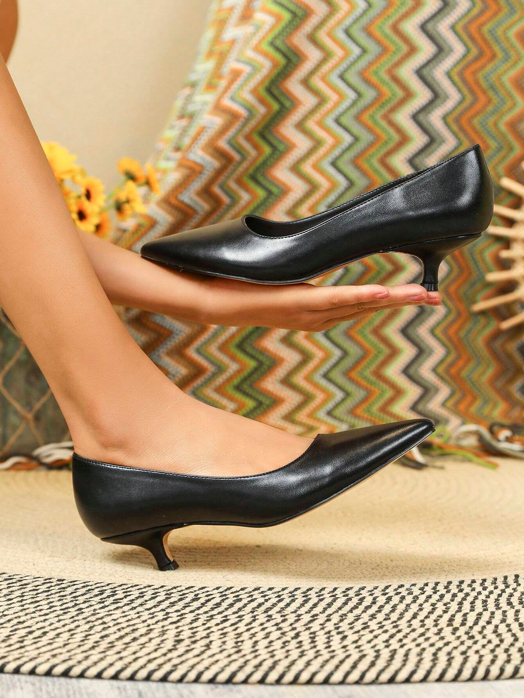 Pantofi SHEIN, negru
