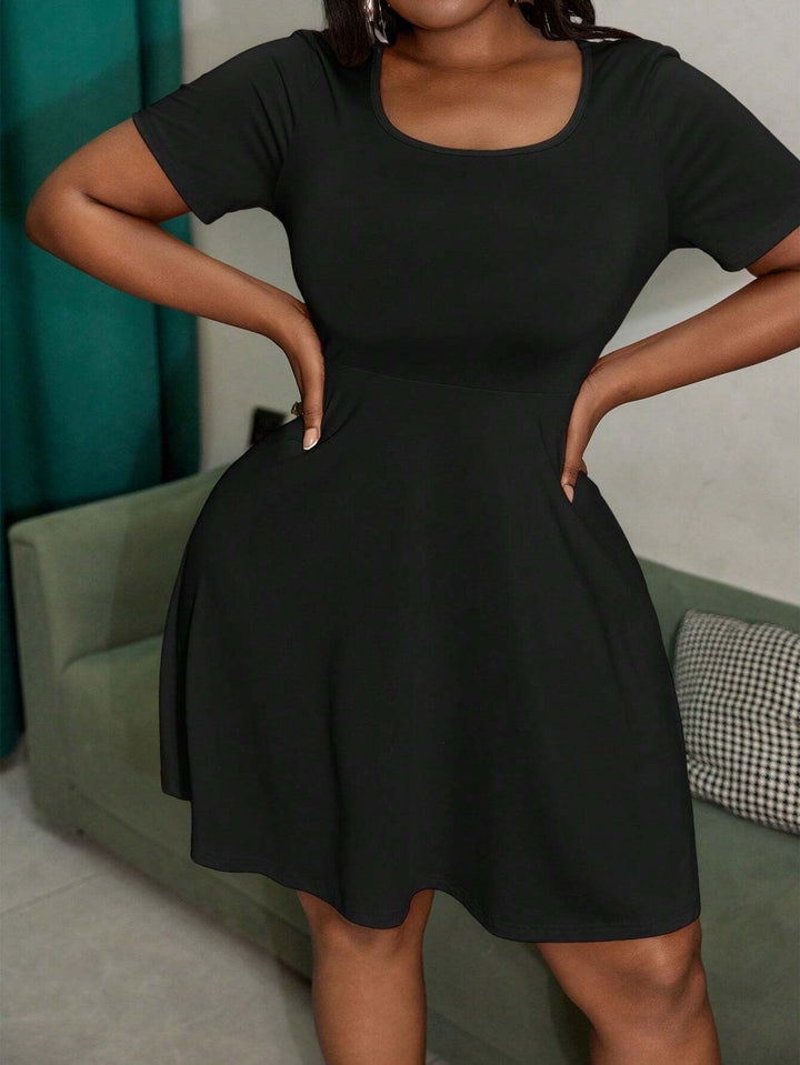 Rochie mini SHEIN, negru