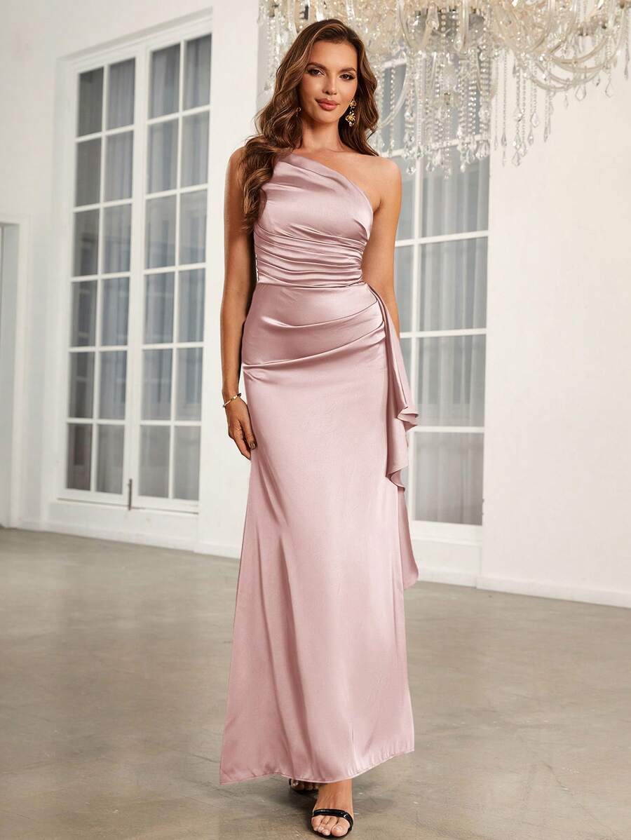 Rochie maxi SHEIN, roz