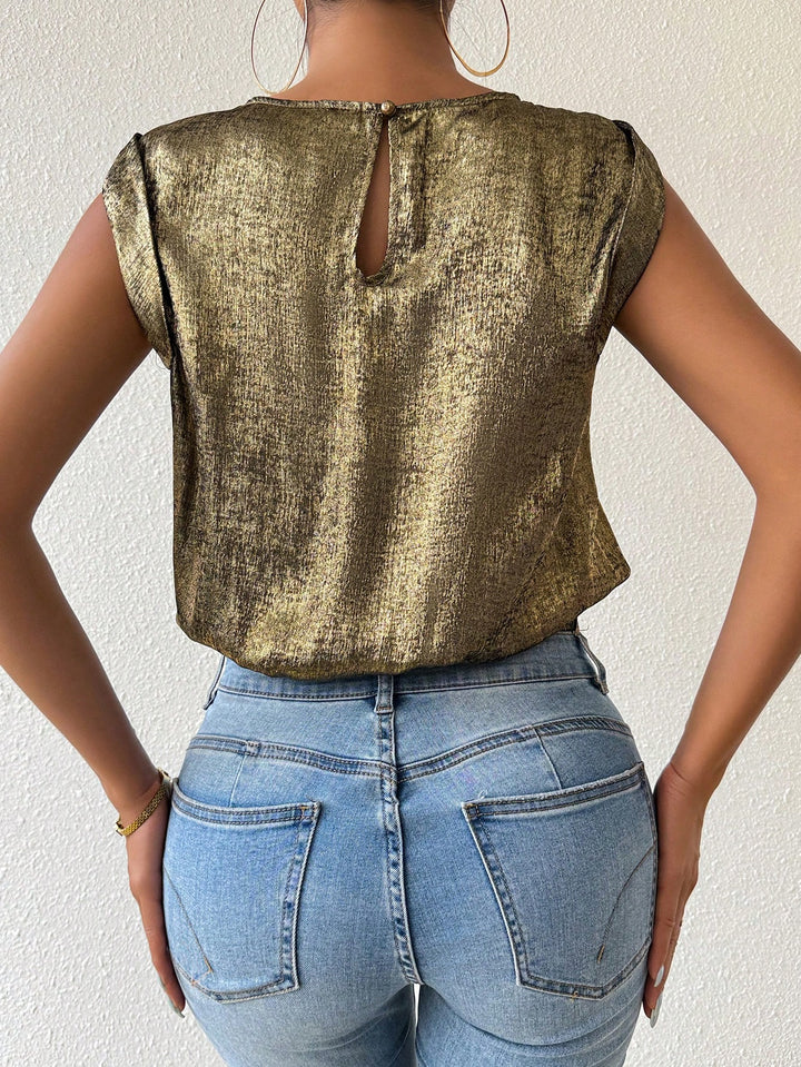 SHEIN blúz, arany