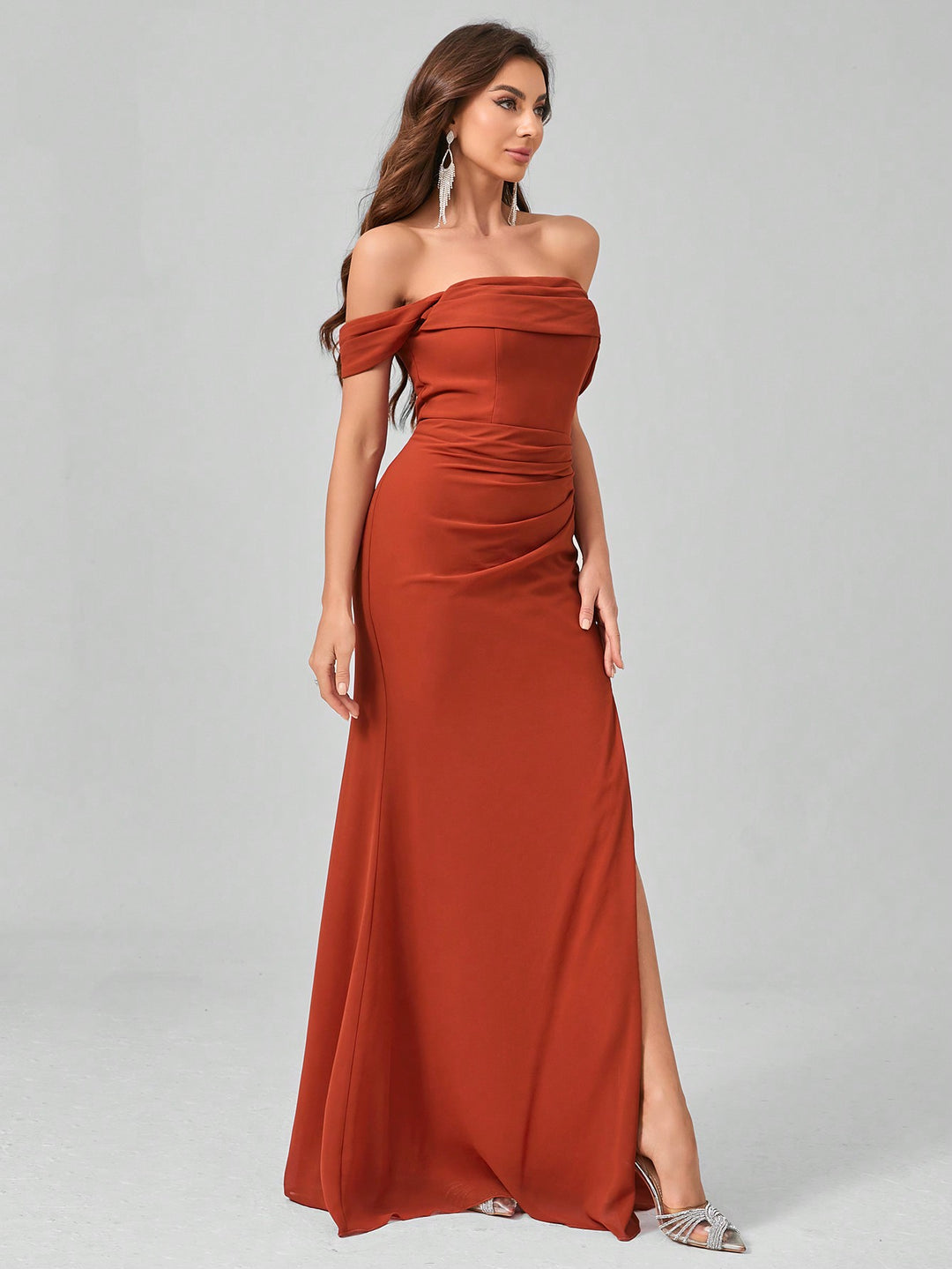 Rochie SHEIN, portocaliu