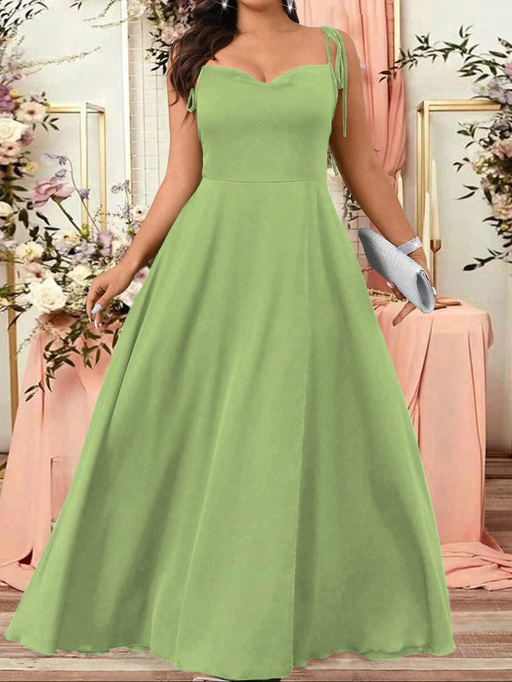 SHEIN maxi ruha, zöld