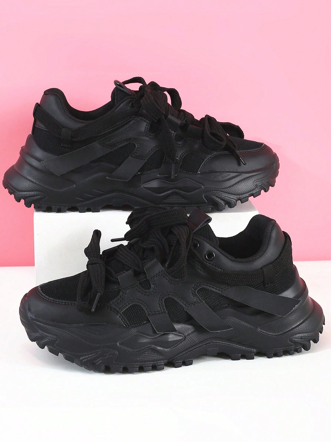 Pantofi sport SHEIN, negru