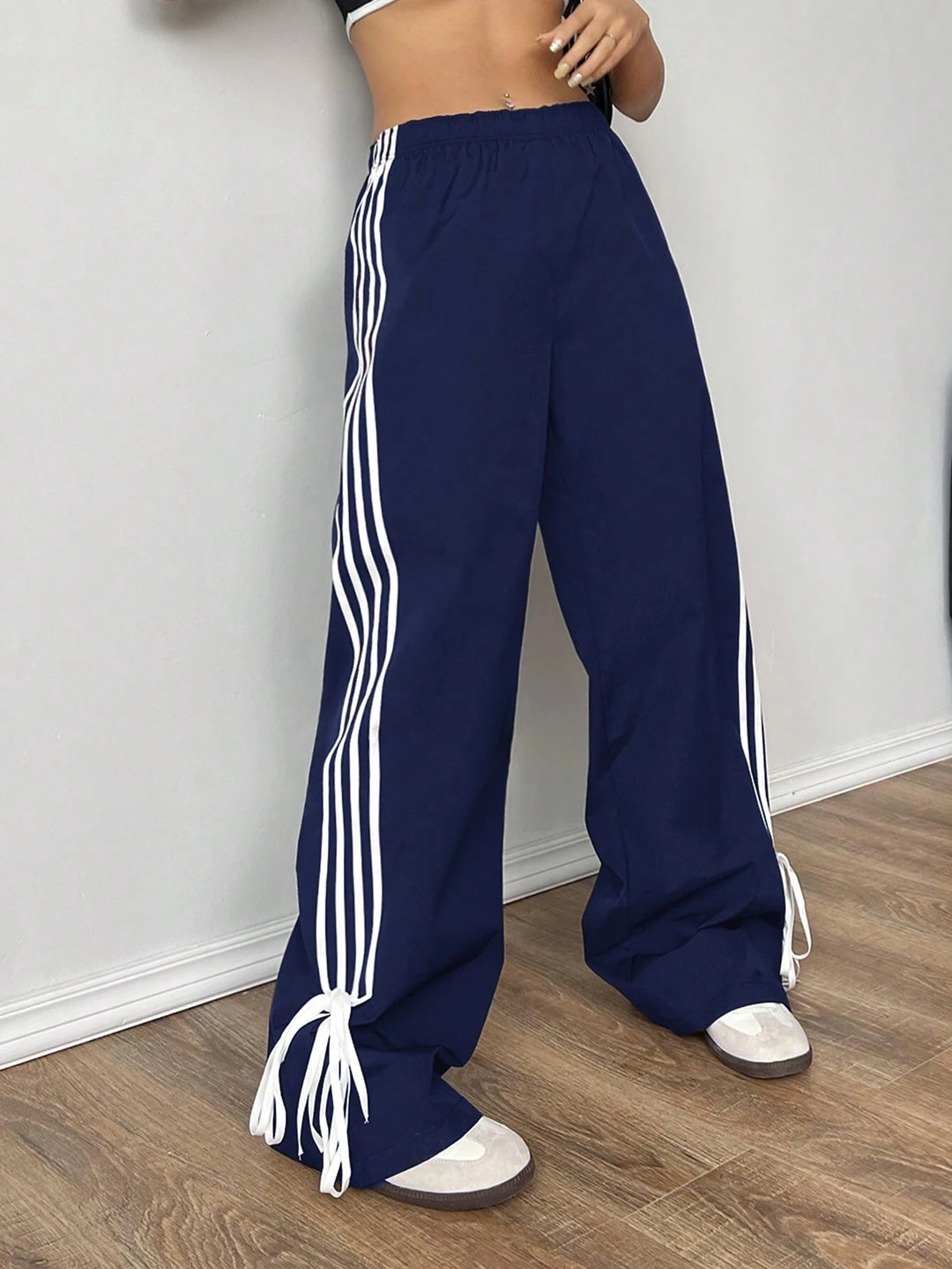 Pantaloni SHEIN, albastru