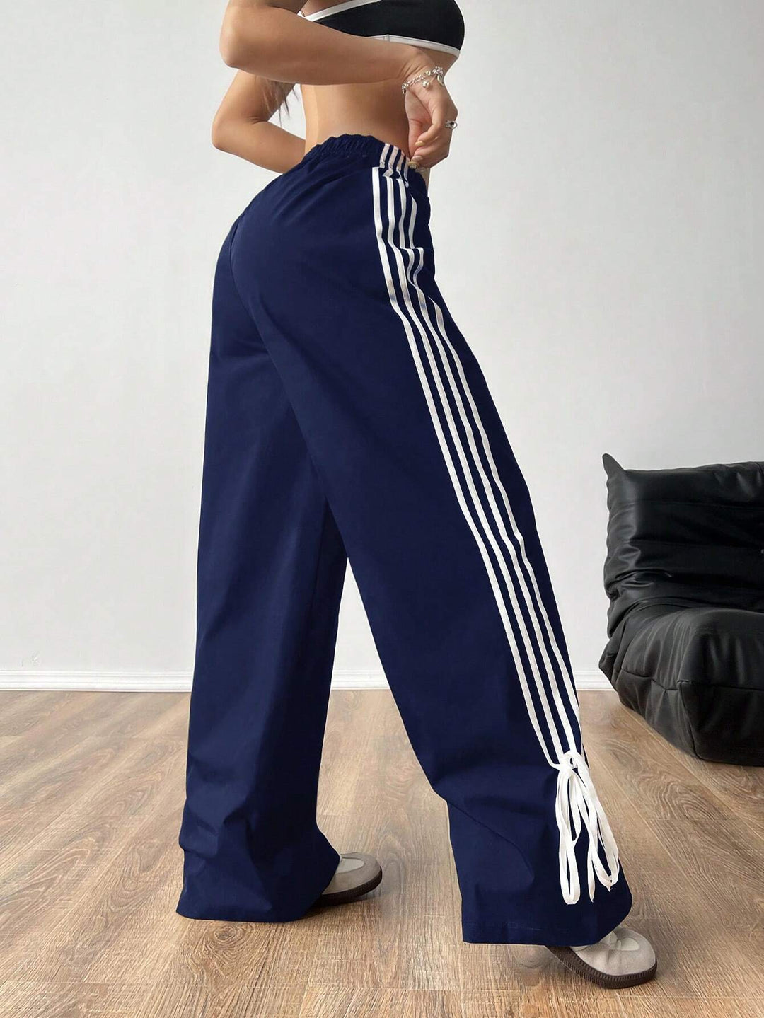 Pantaloni SHEIN, albastru