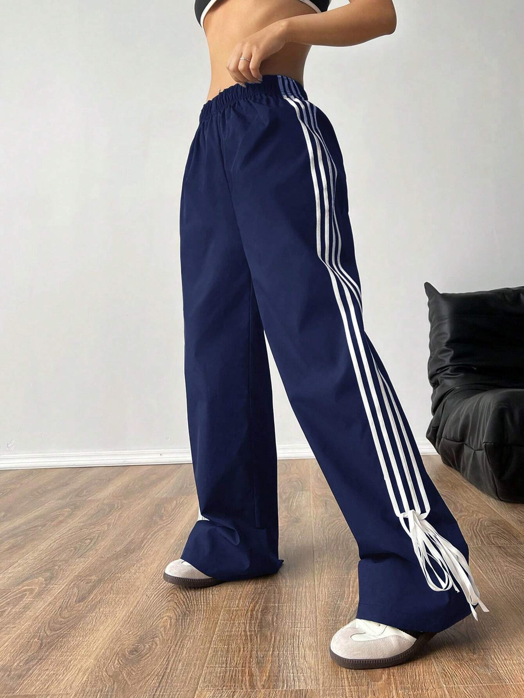 Pantaloni SHEIN, albastru