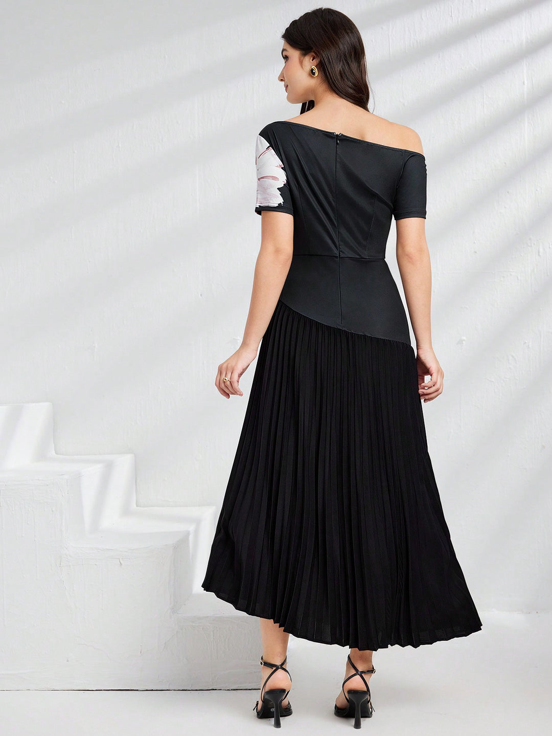 Rochie maxi SHEIN, negru