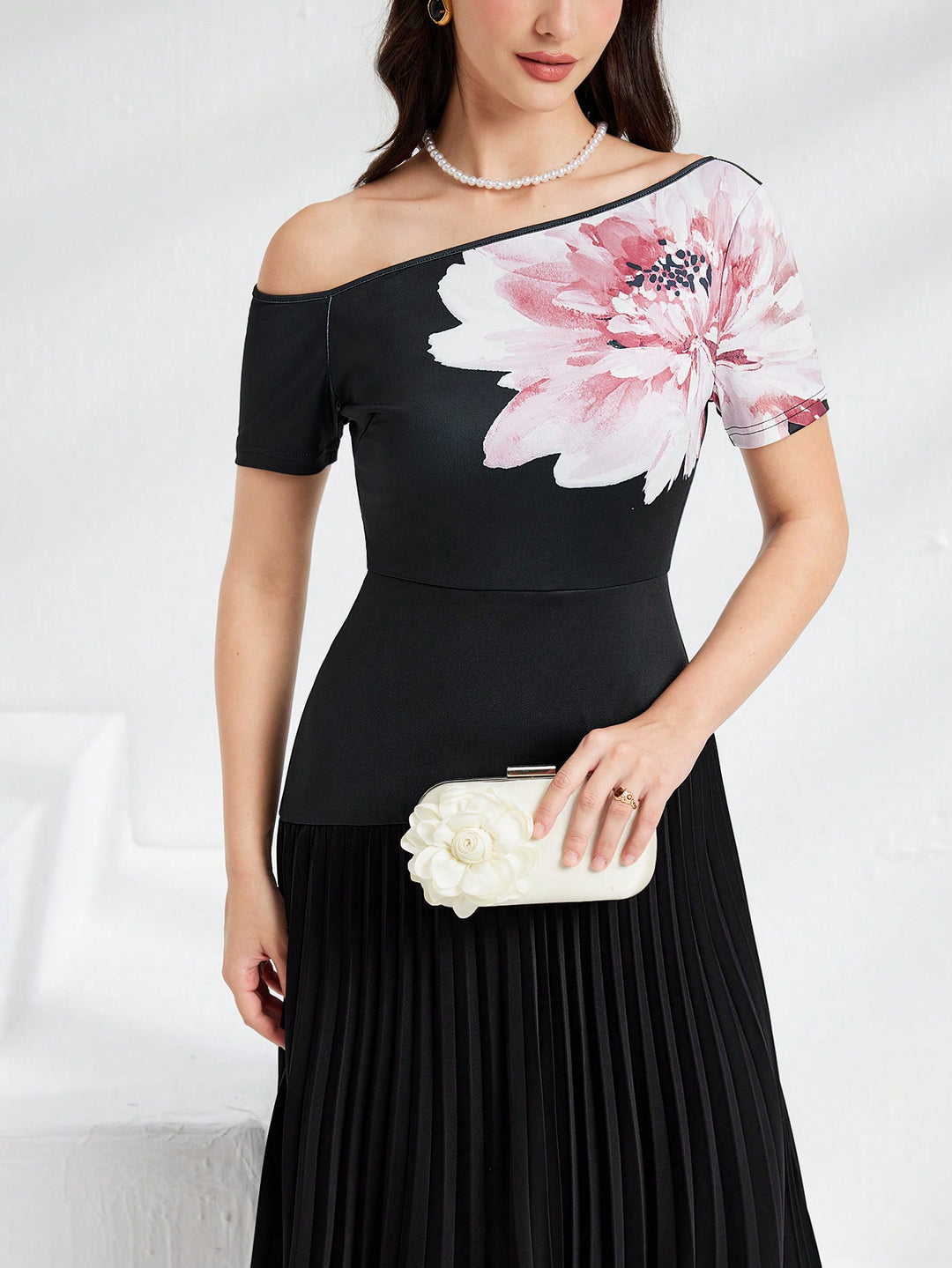 Rochie maxi SHEIN, negru