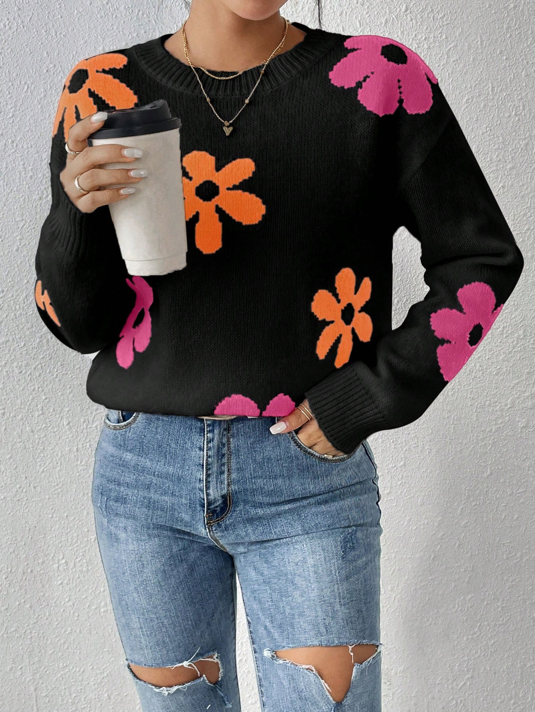Pulover SHEIN, mix culori