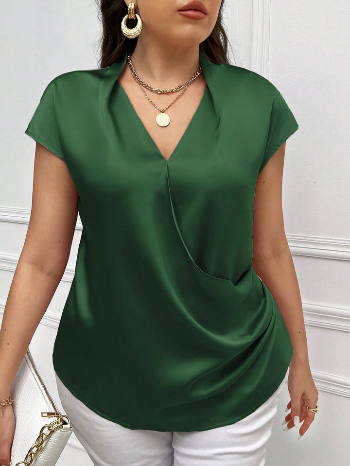 Bluză SHEIN, verde