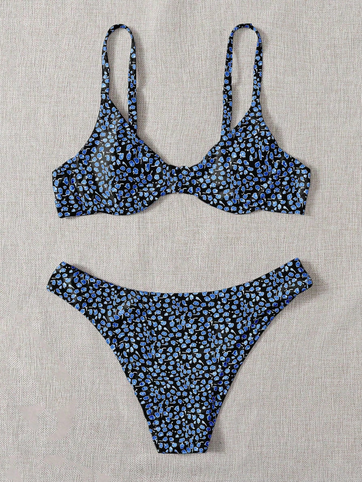 Set bikini SHEIN, mix culori