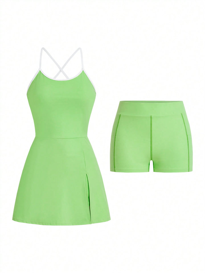 Rochie SHEIN, verde