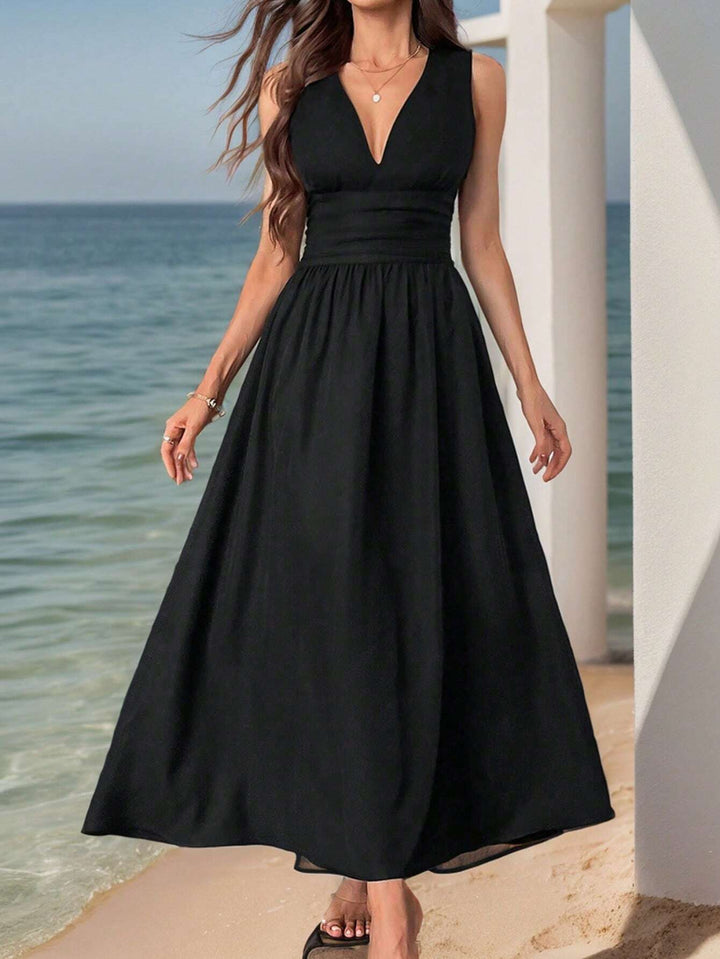 Rochie maxi SHEIN, negru