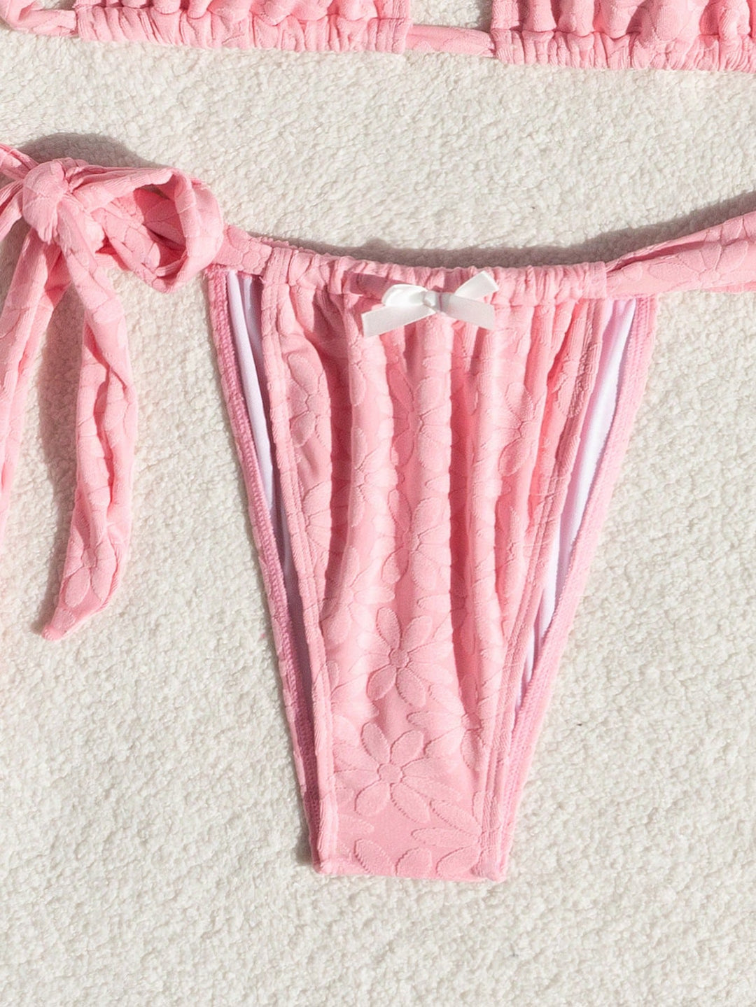 Set bikini SHEIN, roz