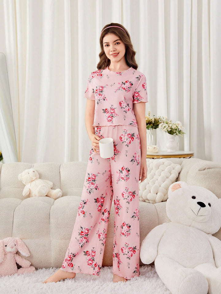 Pijama SHEIN, roz