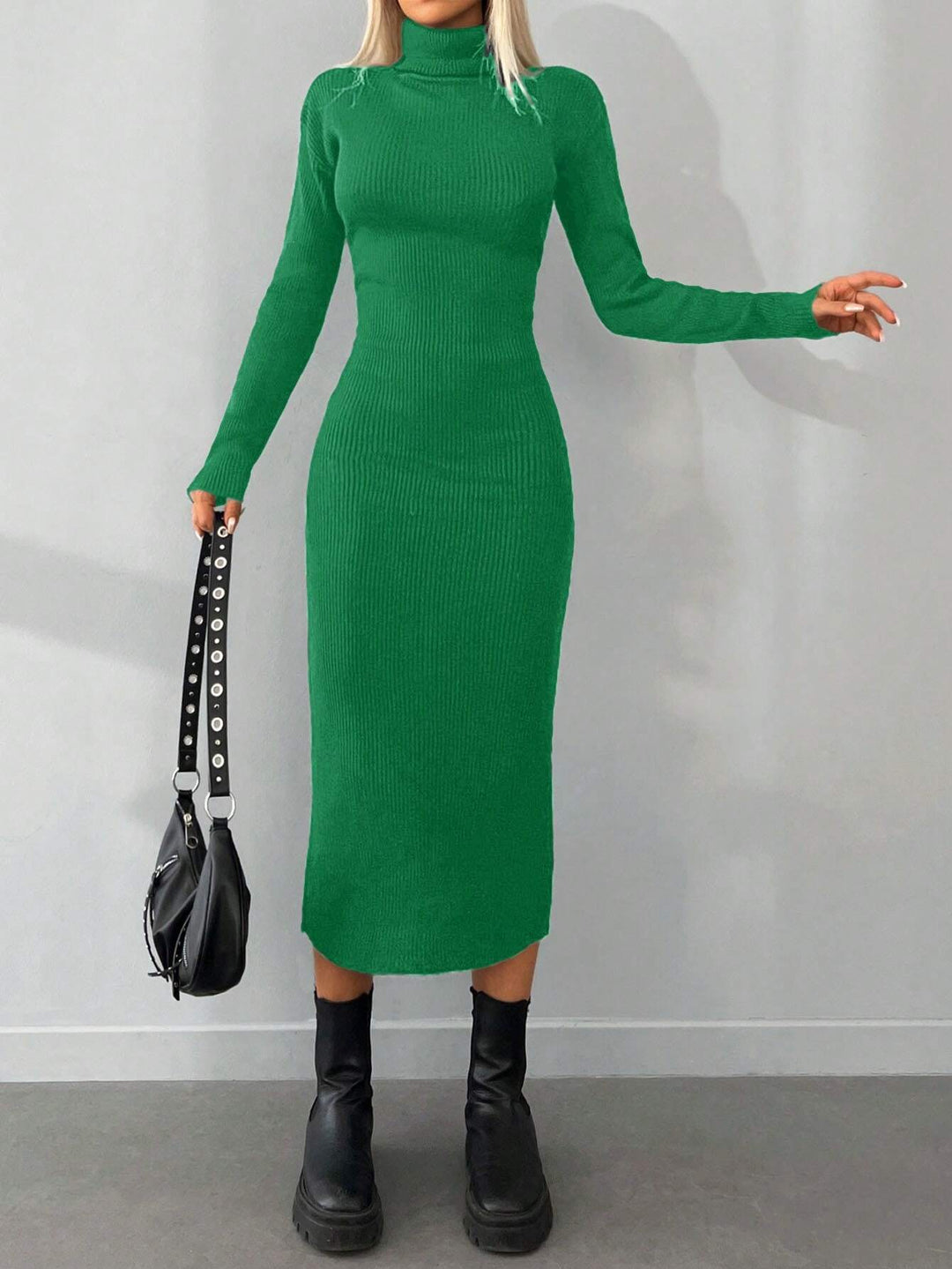 Rochie maxi Shein, verde