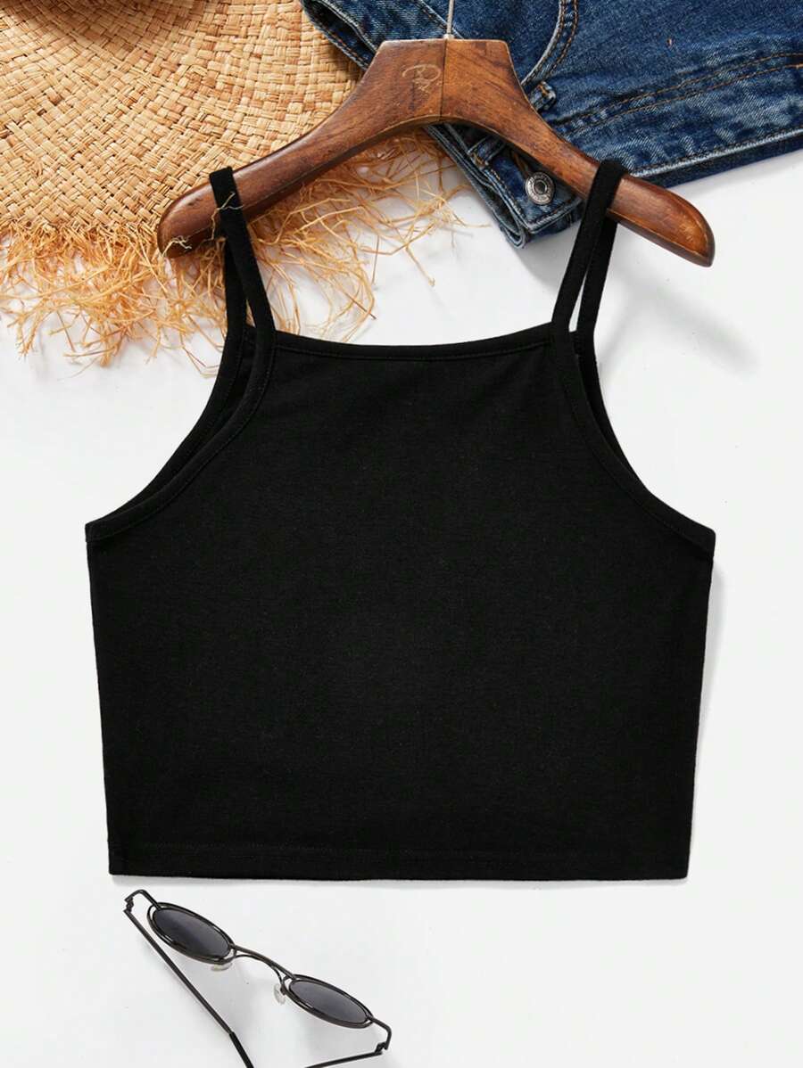 Top SHEIN, negru
