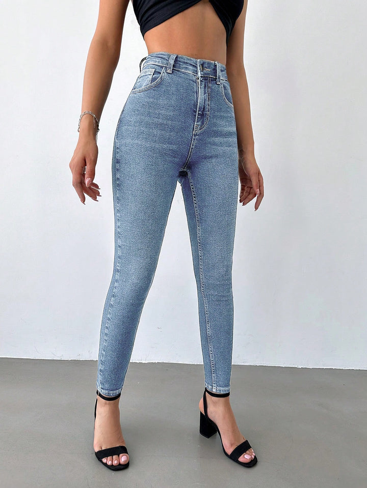 Jeans SHEIN, albastru