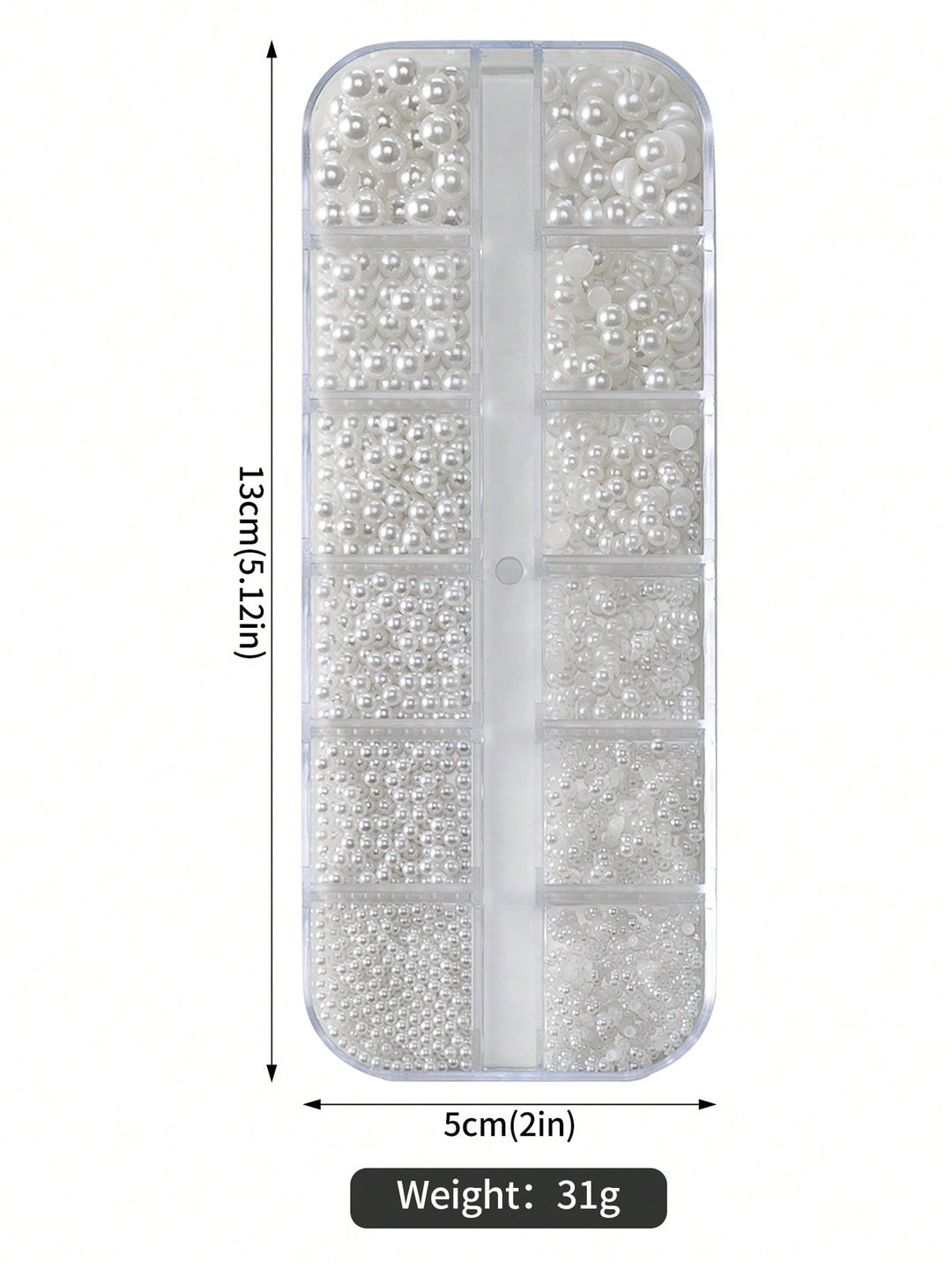 Accesorii pentru unghii SHEIN, alb