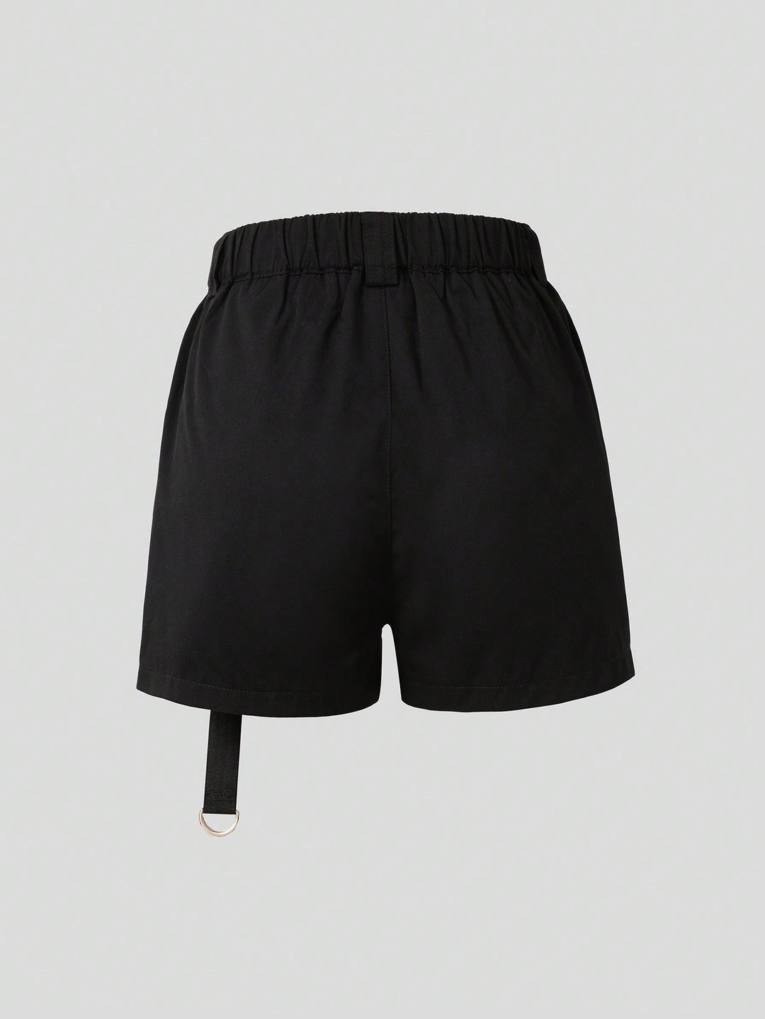 Pantaloni scurți SHEIN, negru