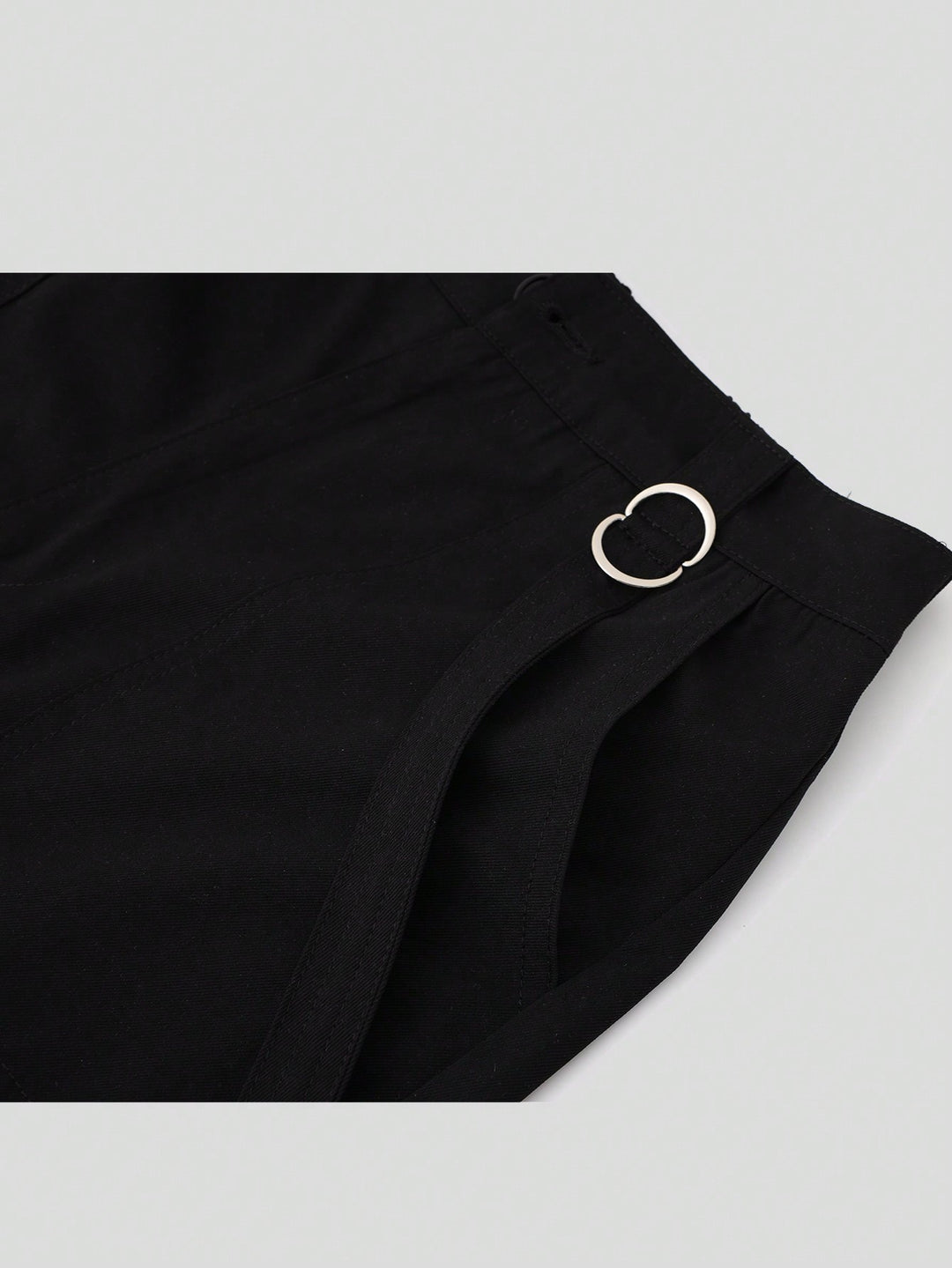Pantaloni scurți SHEIN, negru