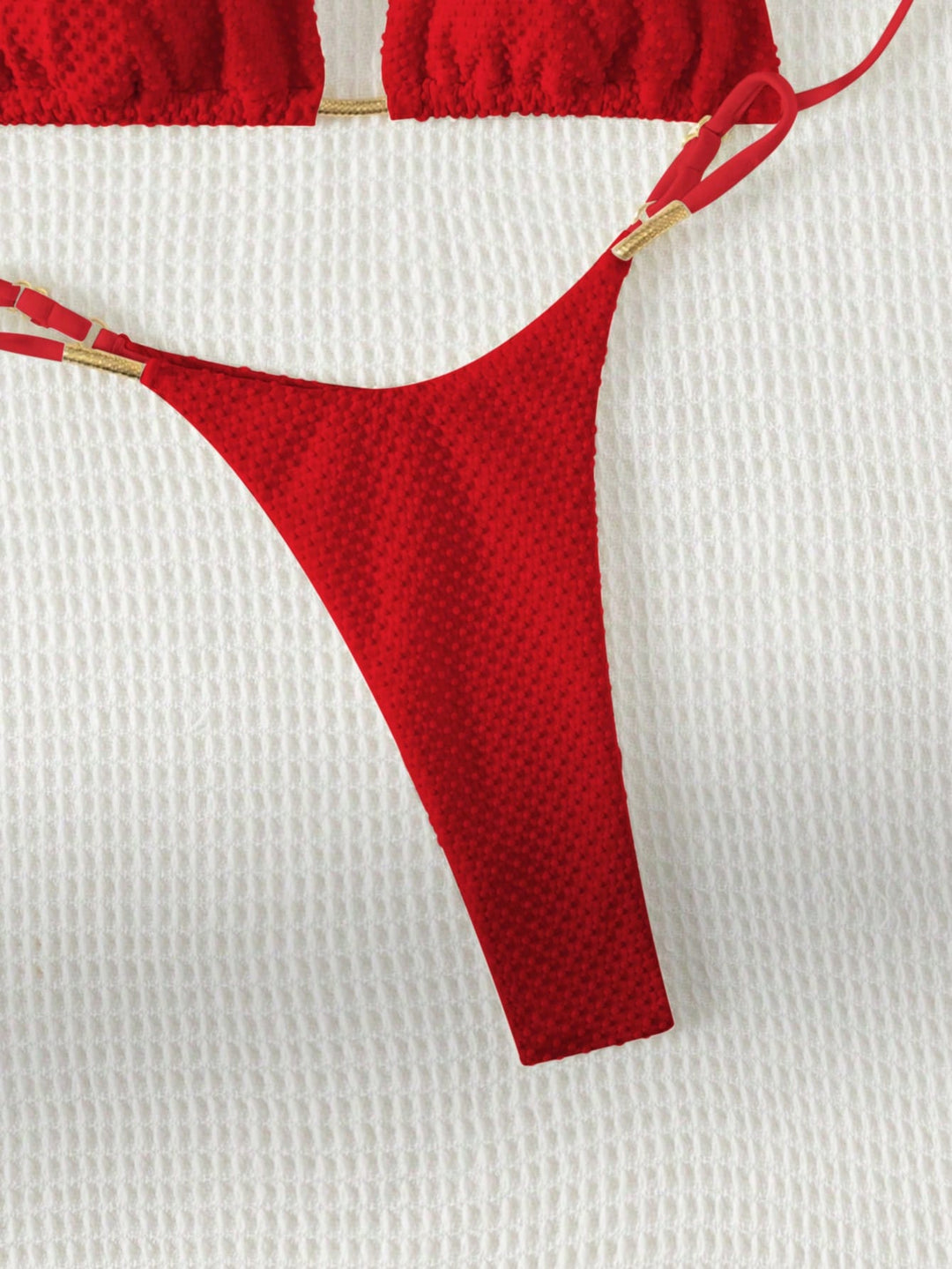 Set bikini SHEIN, roșu