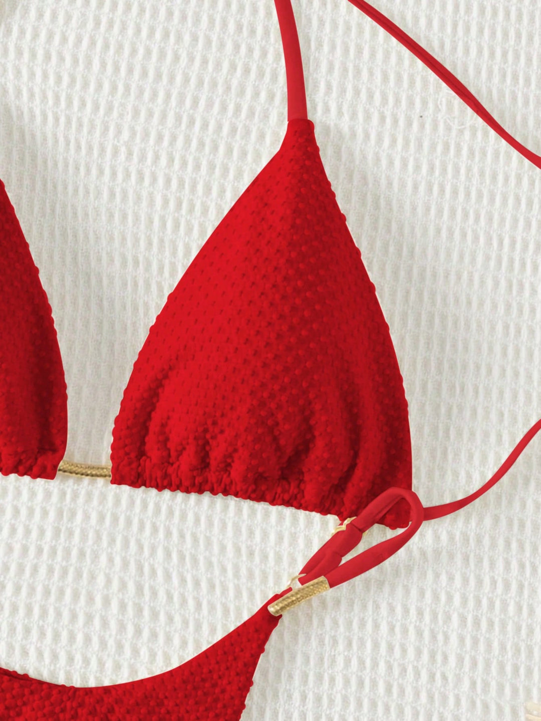 Set bikini SHEIN, roșu