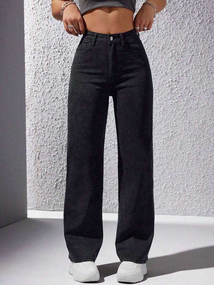 Jeans SHEIN, fekete