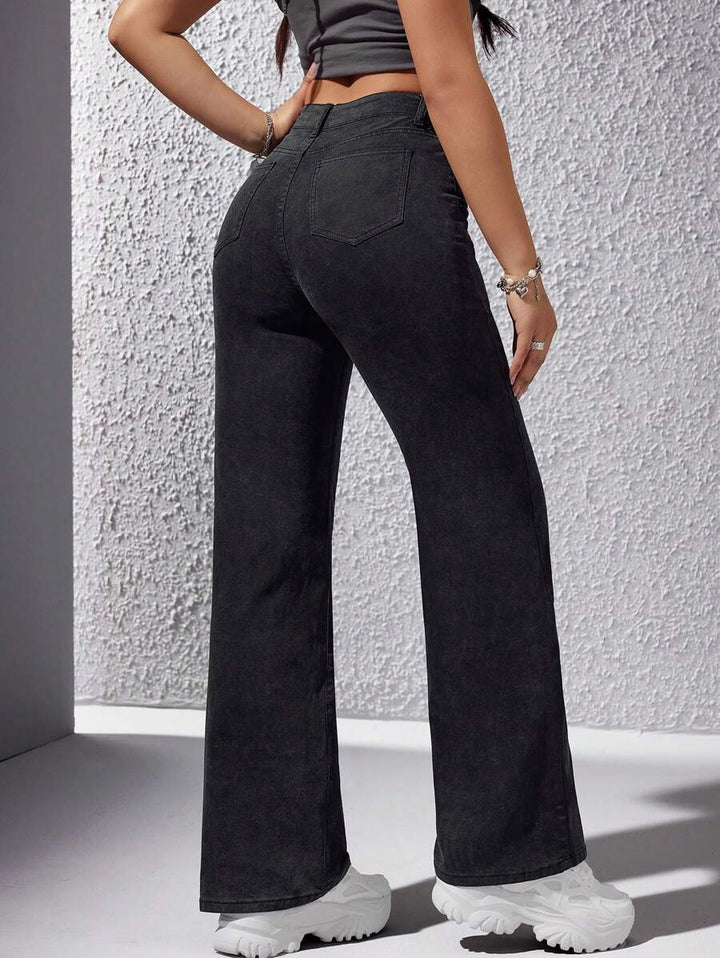 Jeans SHEIN, fekete